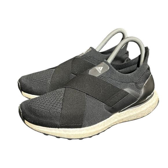 Adidas Women's UltraBOOST‎ DNA Slip-On Running Sneakers Black Size 6 - Picture 1 of 7